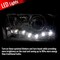 Spec-D Tuning 99-04 Ford F250 LED Projector Headlight Chrome Housing LHP-F25099-RS - alternate 3